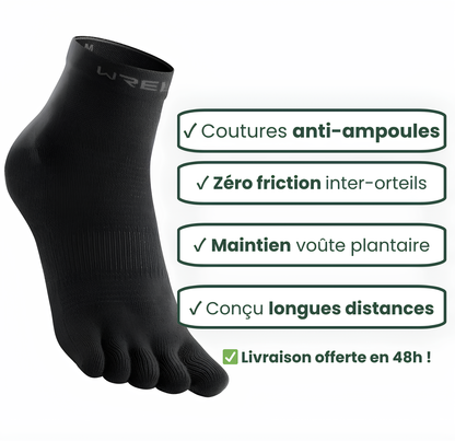 Chausettes à orteils pour randonneurs
